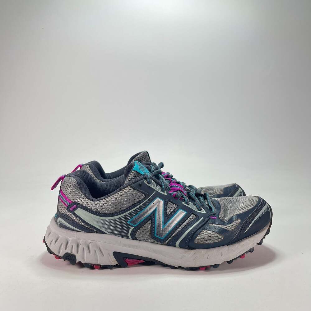 New Balance 412TechRide All Terrain Gray Pink Trail Running Shoes Women's Size 8